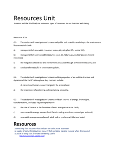 Resources Unit