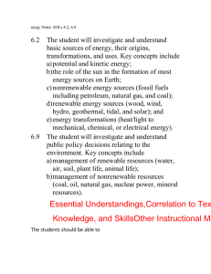 6.2  The student will investigate and understand