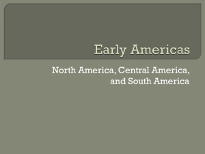 North America, Central America, and South America