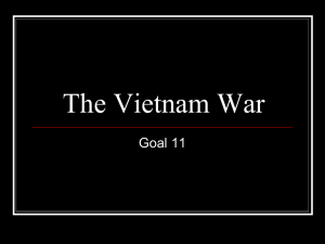 The Vietnam War Goal 11