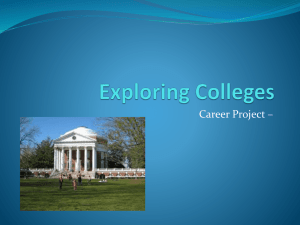 Career Project –