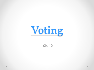 Voting Ch. 10
