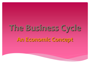 The Business Cycle An Economic Concept