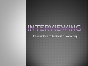 Introduction to Business &amp; Marketing