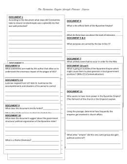 Justinian: The Good and the Bad Justinian Code Worksheet