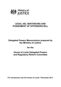 LEGAL AID, SENTENCING AND PUNISHMENT OF OFFENDERS BILL