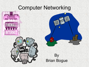 Computer Networking By Brian Bogue