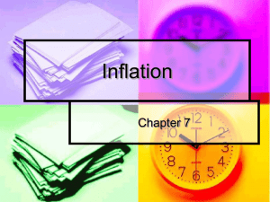 Inflation Chapter 7
