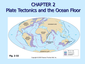 CHAPTER 2 Plate Tectonics and the Ocean Floor Fig. 2-32