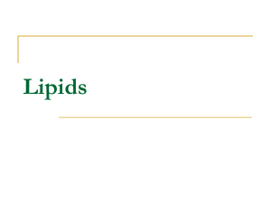 Lipids