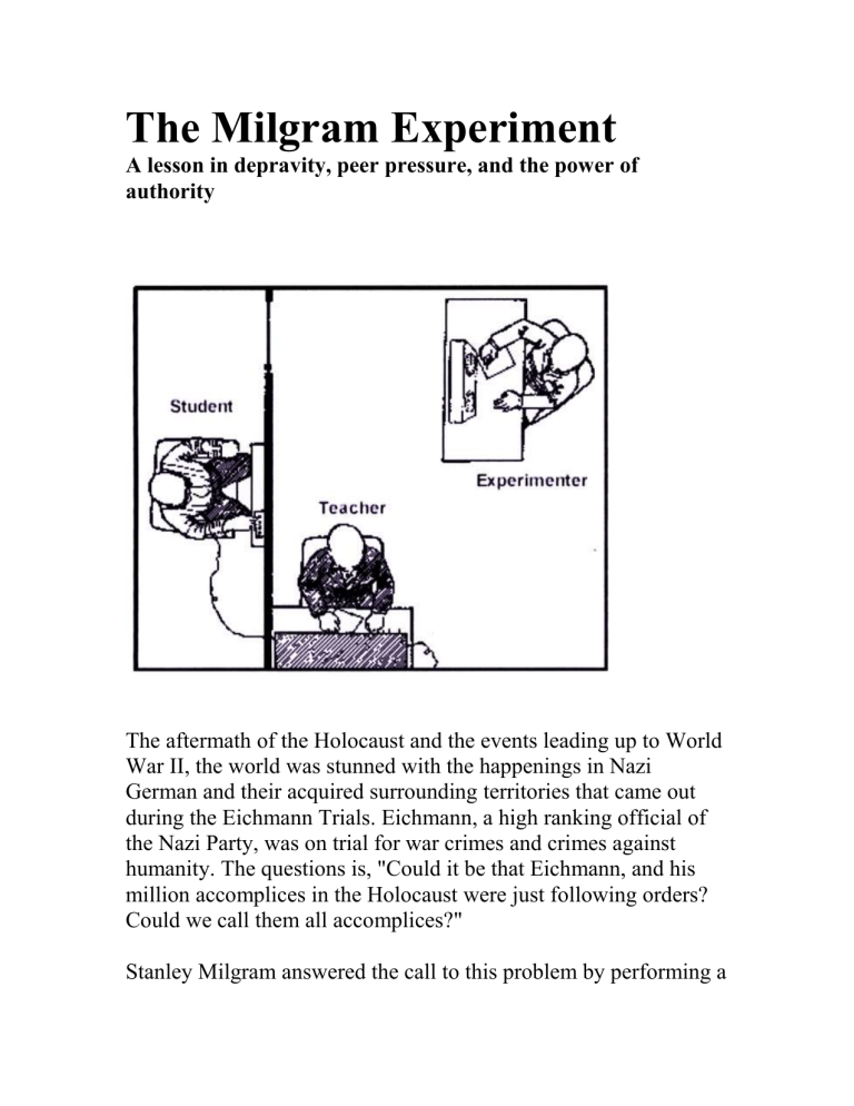 research paper on milgram experiment