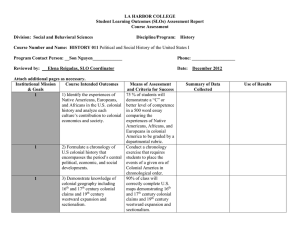 LA HARBOR COLLEGE Student Learning Outcomes (SLOs) Assessment Report Course Assessment