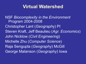 Virtual Watershed