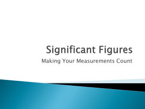 Making Your Measurements Count