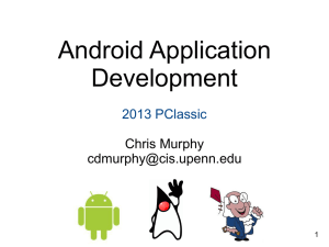 Android Application Development 2013 PClassic Chris Murphy