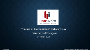 “Future of Biomedicine” Industry Day University of Glasgow 24 Sept 2015