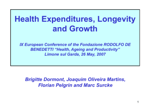 Health Expenditures, Longevity and Growth