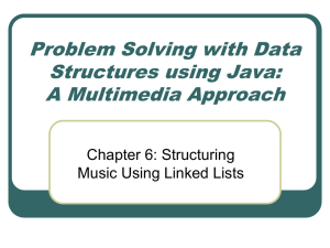 Problem Solving with Data Structures using Java: A Multimedia Approach Chapter 6: Structuring