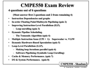 CMPE550 Exam Review 4 questions out of 6 questions