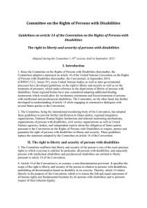 Committee on the Rights of Persons with Disabilities