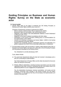 Guiding  Principles  on  Business  and ... Rights:  Survey  on  the  State ... actor