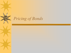 Pricing of Bonds