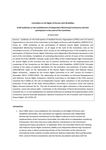 Committee on the Rights of Persons with Disabilities