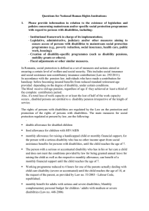 Questions for National Human Rights Institutions:  1.