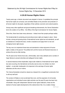 Statement by the UN High Commissioner for Human Rights Navi... Human Rights Day, 10 December 2013