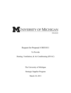 Request for Proposal # H031011