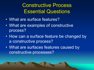 Constructive Process Essential Questions