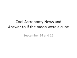 Cool Astronomy News and September 14 and 15