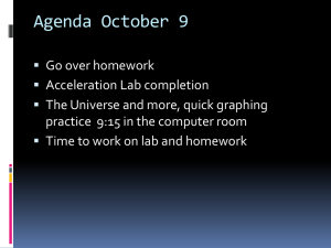 Agenda October 9