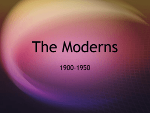 The Moderns 1900-1950