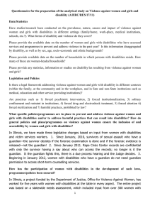 Questionnaire for the preparation of the analytical study on Violence... disability (A/HRC/RES/17/11)