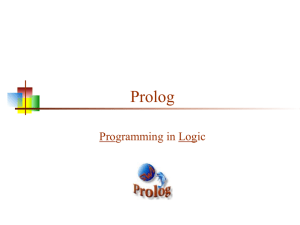 Prolog Programming in Logic