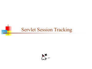 Servlet Session Tracking