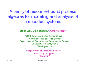 A family of resource-bound process algebras for modeling and analysis of