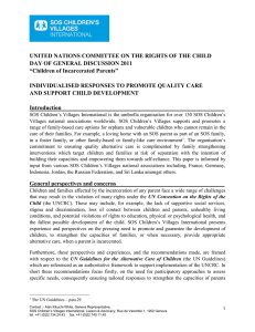 UNITED NATIONS COMMITTEE ON THE RIGHTS OF THE CHILD