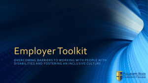 Employer Toolkit