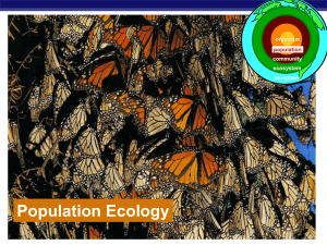 Population Ecology AP Biology population organism