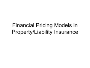 Financial Pricing Models in Property/Liability Insurance
