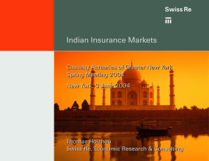 Indian Insurance Markets
