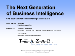 The Next Generation of Business Intelligence