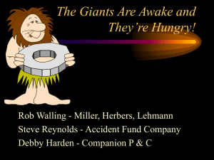 The Giants Are Awake and They’re Hungry!
