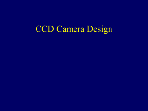 CCD Camera Design