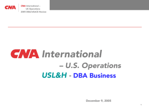International – U.S. Operations - USL&amp;H