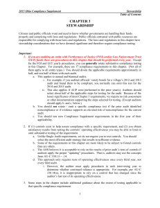 CHAPTER 3 STEWARDSHIP