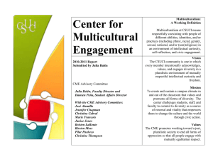 Center for Multicultural