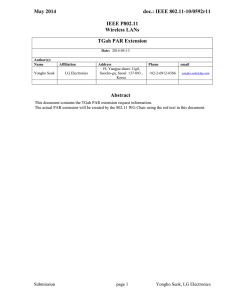 May 2014  doc.: IEEE 802.11-10/0592r11 IEEE P802.11